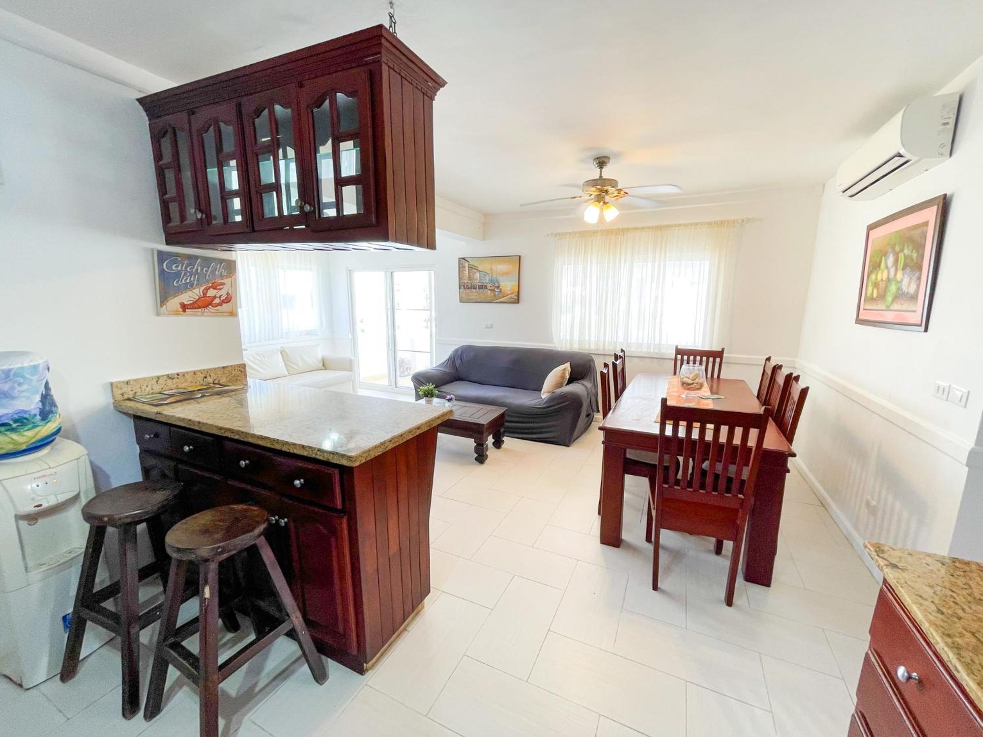 Caribbean Paradise Ocean Breeze Hotel With View Los Corales Bbq Wifi Beach Club & Spa Пунта Кана Екстериор снимка
